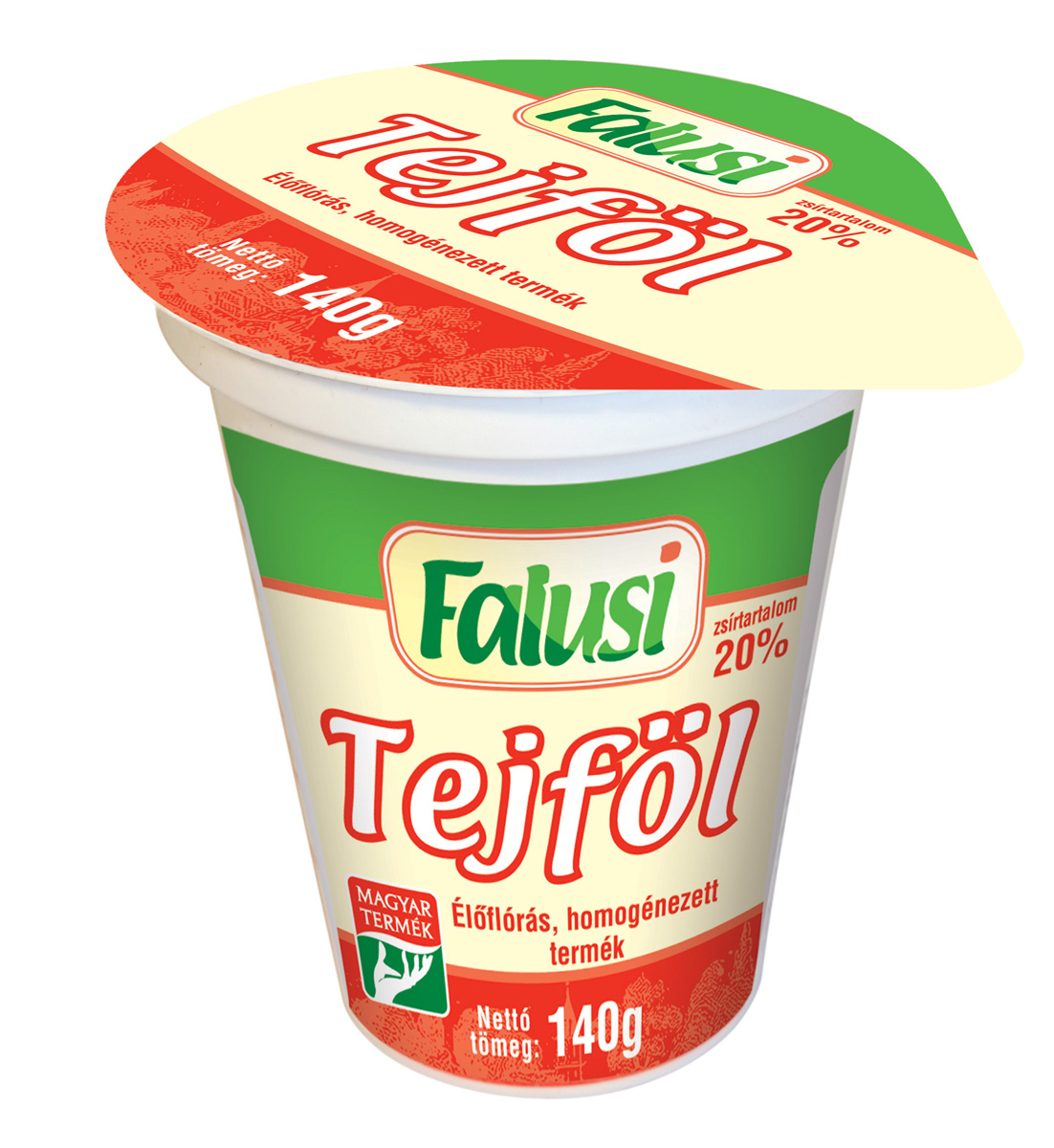 REÁL Falusi tejföl 20% 140g